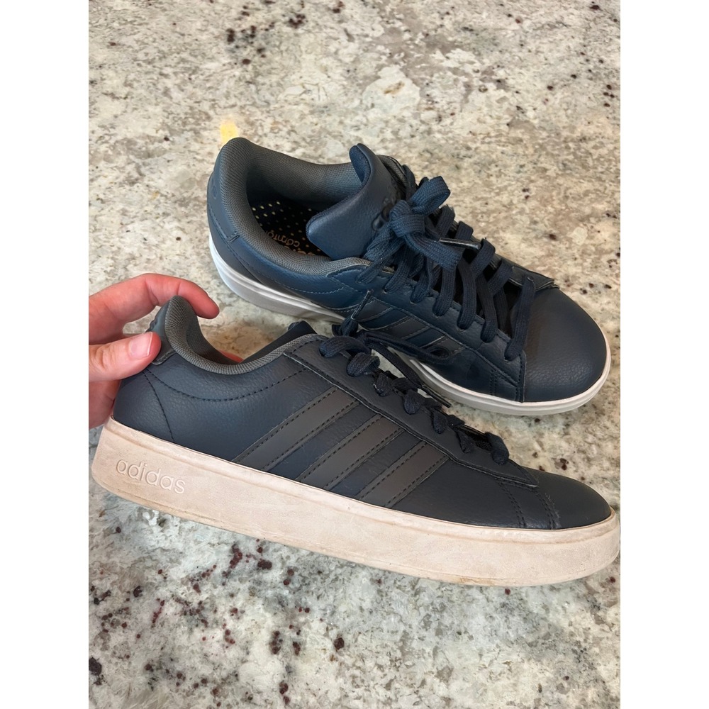 Adidas Grand Court 2.0 Navy Blue Cloudfoam Sneakers IG9226 Mens 5.5 / W 7